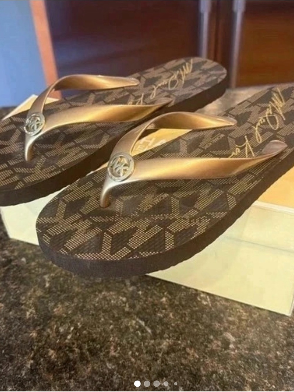 Michael Kors flip flops